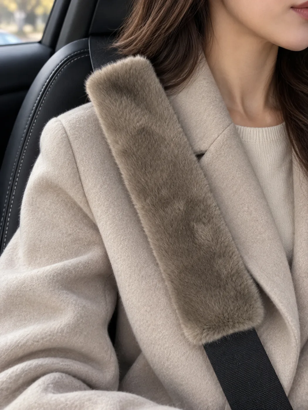 Фирменный чехол для ремня Sesso "Taupe mink"